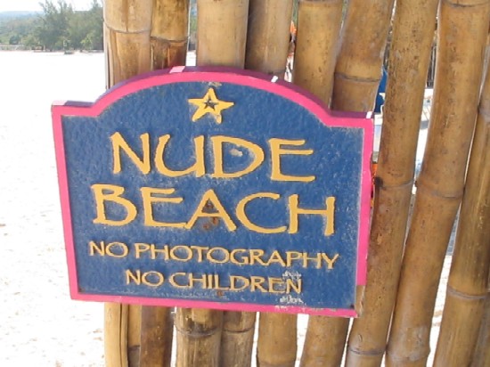 Nude on a beach in Ibadan